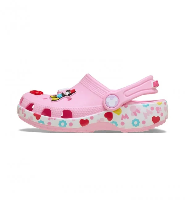 كروكس Toddlers' Mickey & Friends Minnie Classic Clog